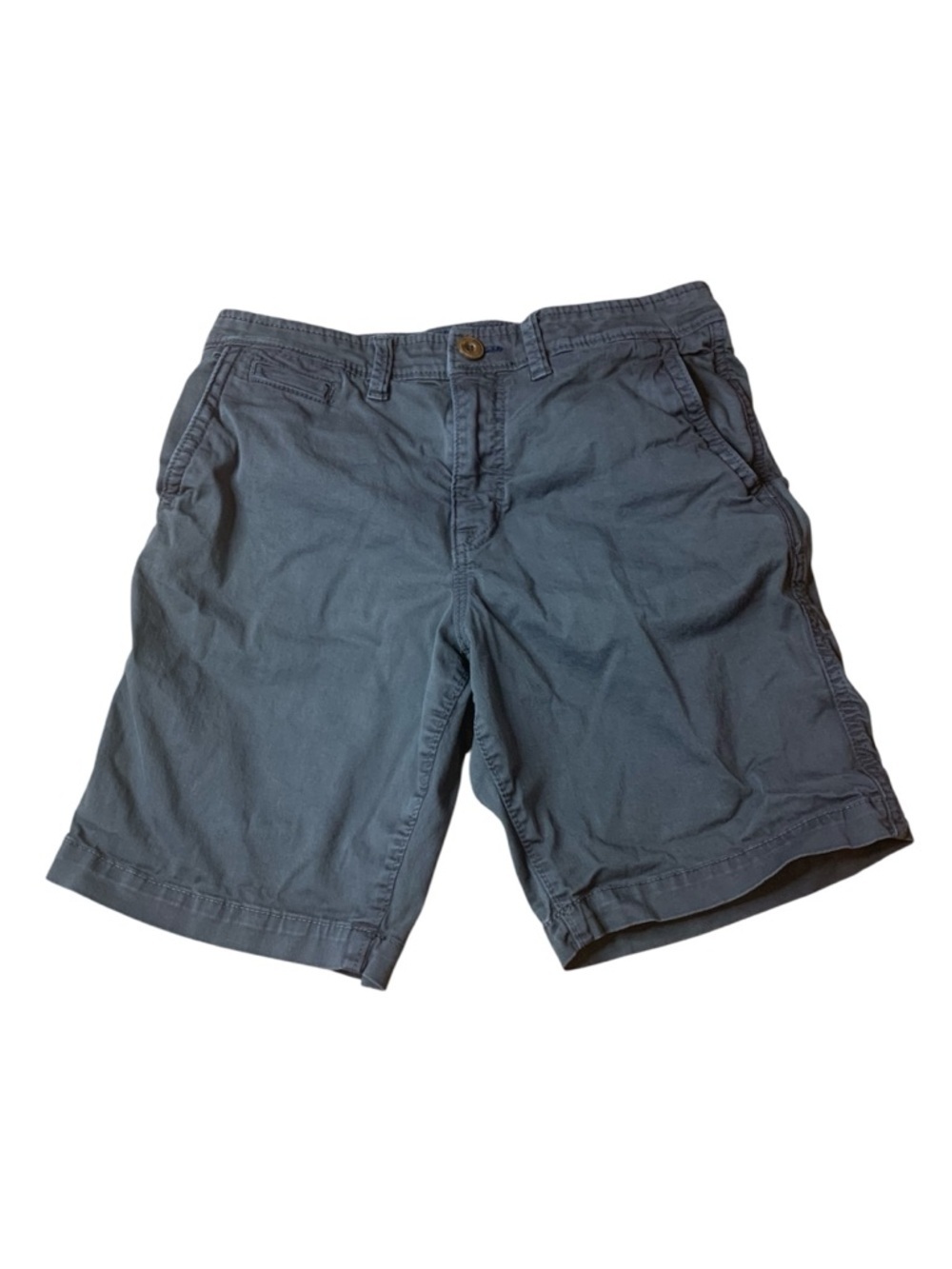 American Eagle Men's Active Flex Classic Fit Shorts - Grey, Size 30